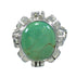 Turquoise And Silver Southwest Ring Size 8-3/4 VX64136